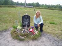 LW na grobu Ane Frank